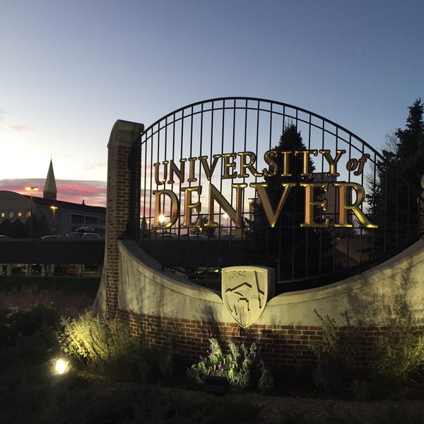 Photo taken at University of Denver by Drew F. on 11/4/2016