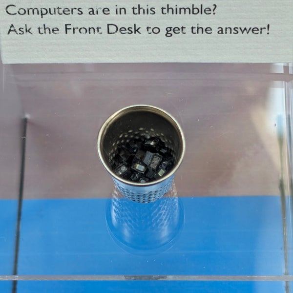 Das Foto wurde bei Computer History Museum von Jeannie T. am 11/25/2023 aufgenommen