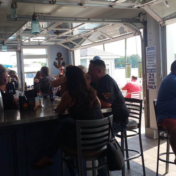 Photo taken at Skippers Pier Restaurant and Dock Bar by Subrena R. on 5/26/2018