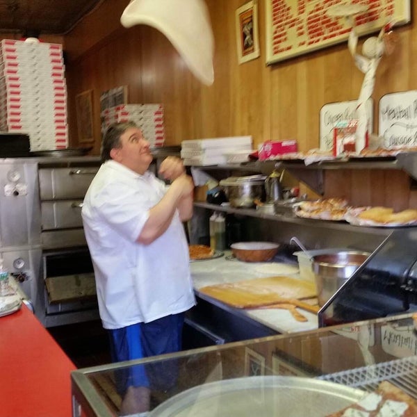 Gino is a class act who truly cares about his product and customers. He makes the best mozzarella slice in NYC.