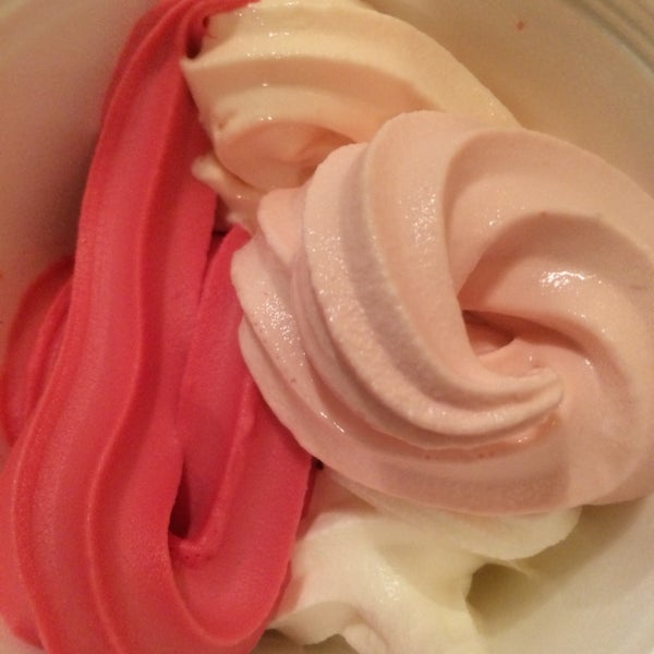 Love the coconut swirled with the raspberry pomegranate