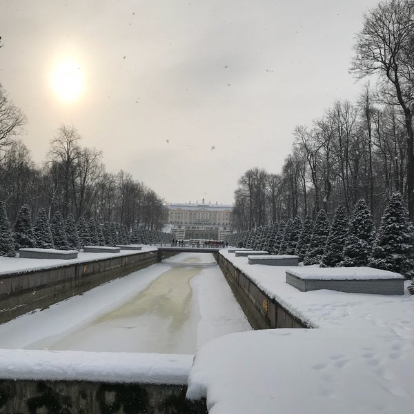 Photo taken at Новый Петергоф / New Peterhof by Anya T. on 2/18/2018