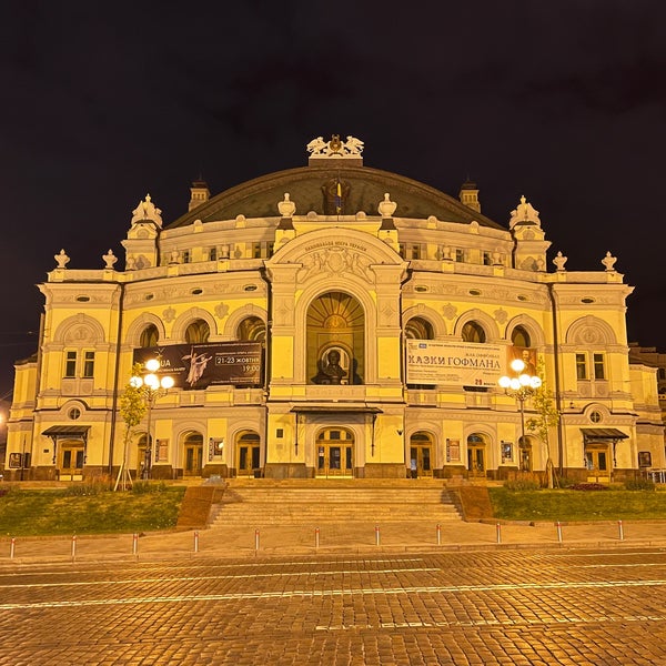 Photo taken at National Opera of Ukraine by Osman I. on 10/23/2021