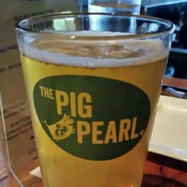 Photo taken at The Pig &amp; Pearl by Tom F. on 7/24/2014