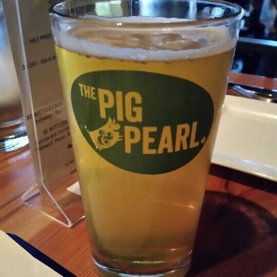 Photo taken at The Pig &amp; Pearl by Tom F. on 7/24/2014