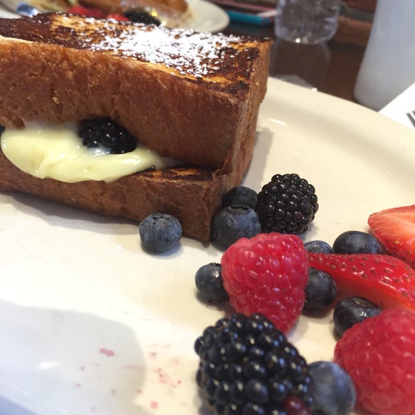 Stuffed French Toast was delicious