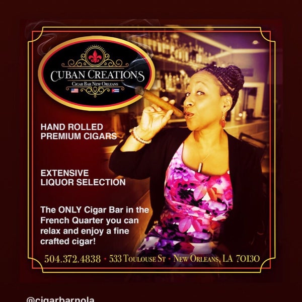 รูปภาพถ่ายที่ Cuban Creations Cigar Bar โดย Andrew W. เมื่อ 7/10/2019