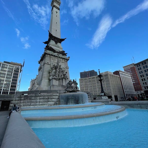 Photo taken at Soldiers &amp; Sailors Monument by Omar .. on 6/9/2021