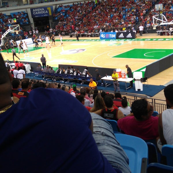 Photo taken at Carioca Arena 1 by Andressa on 1/19/2018
