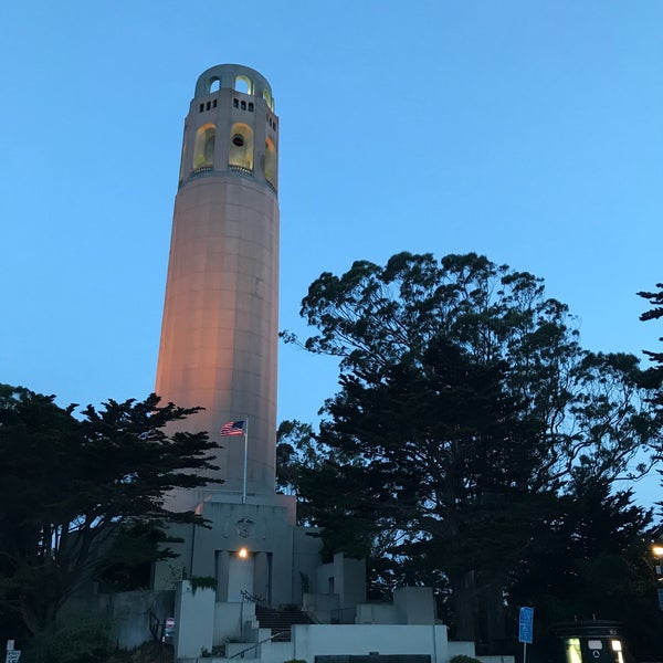 Photo taken at Coit Tower by Patrick F. on 5/18/2019
