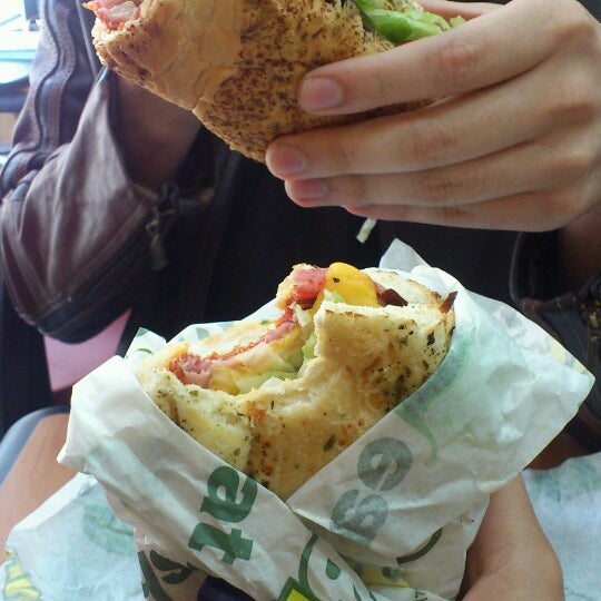 Photo taken at Subway by Luciana T. on 4/24/2013
