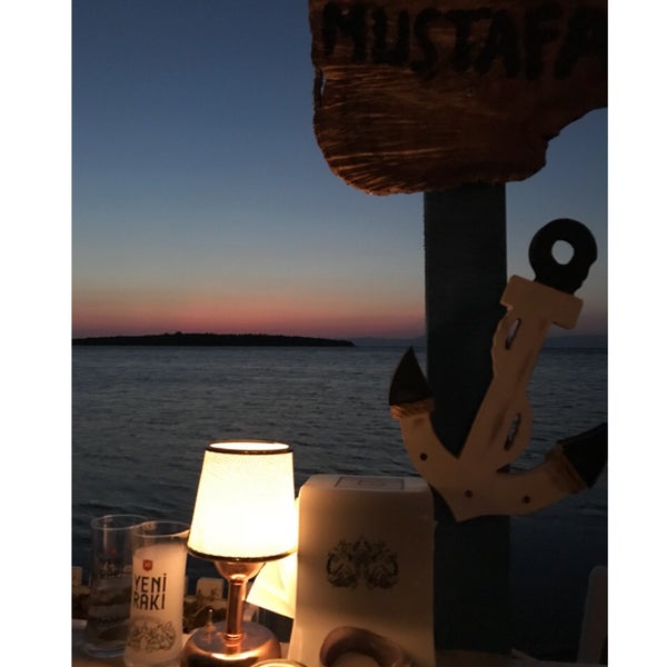 Photo taken at Delicia Restaurant &amp; Beach by Güneş Ö. on 8/22/2018