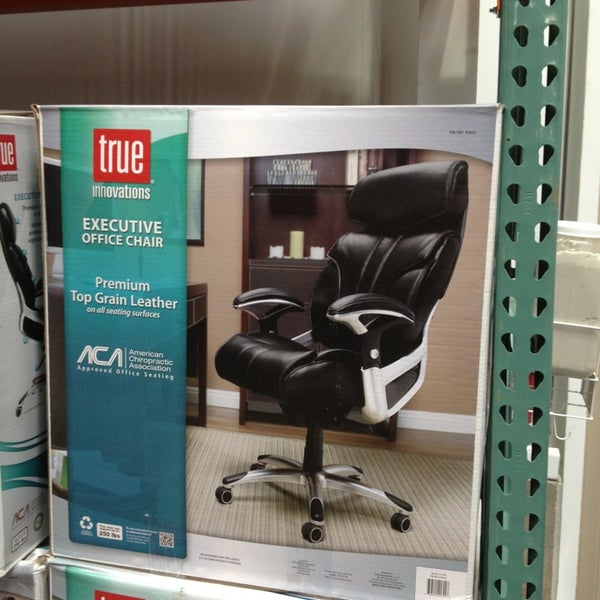 Photos At Costco Warehouse, Costco Top Grain Leather Executive Office Chair