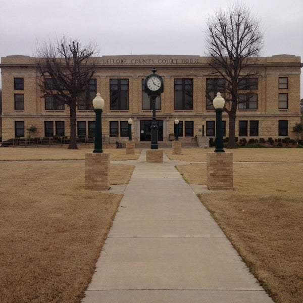 LeFlore County Courthouse.