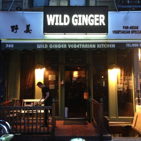 Photo taken at Wild Ginger Vegetarian Kitchen by Yiannis on 5/12/2013