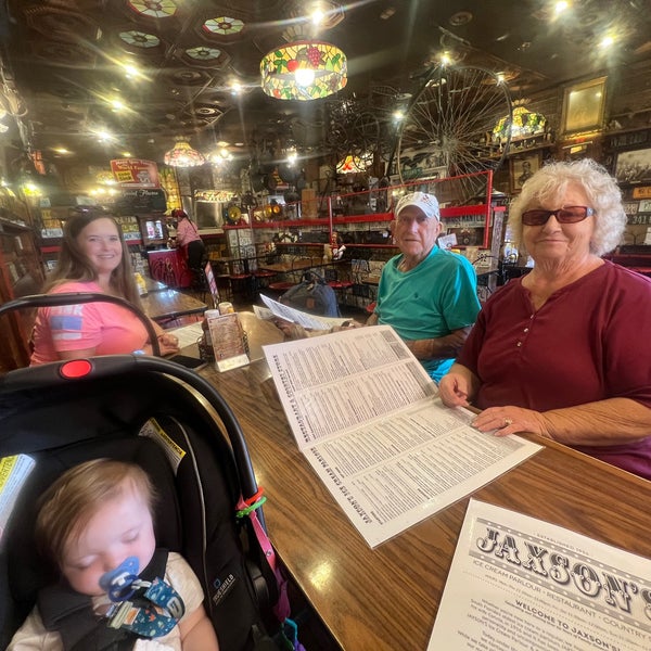 Photo taken at Jaxson&#39;s Ice Cream Parlour, Restaurant &amp; Country Store by Chris S. on 9/29/2022