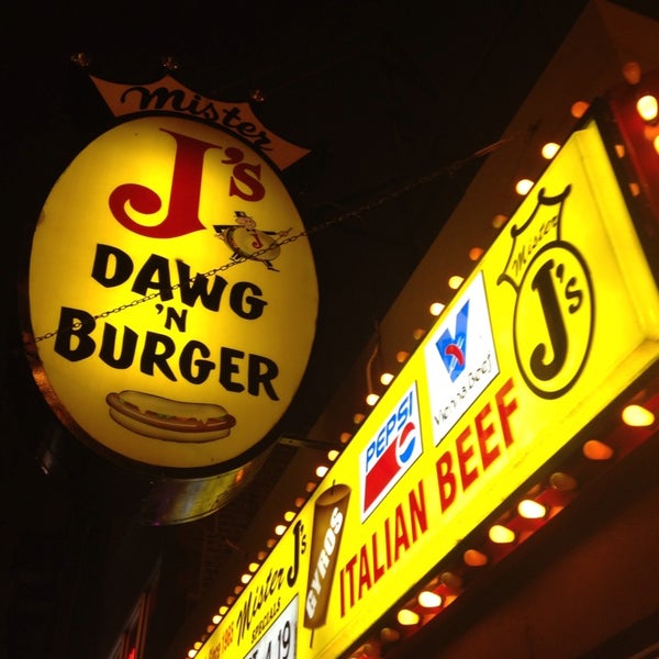 Photo taken at Mr. J&#39;s Dawg &amp; Burger by John N. on 6/30/2013