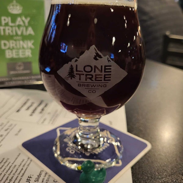 Photo taken at Lone Tree Brewery Co. by Megan B. on 12/17/2022