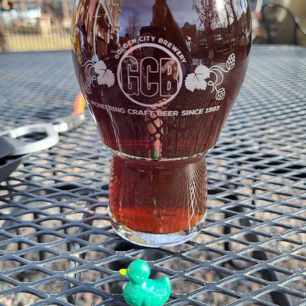 1/14/2023 tarihinde Megan B.ziyaretçi tarafından Golden City Brewery'de çekilen fotoğraf