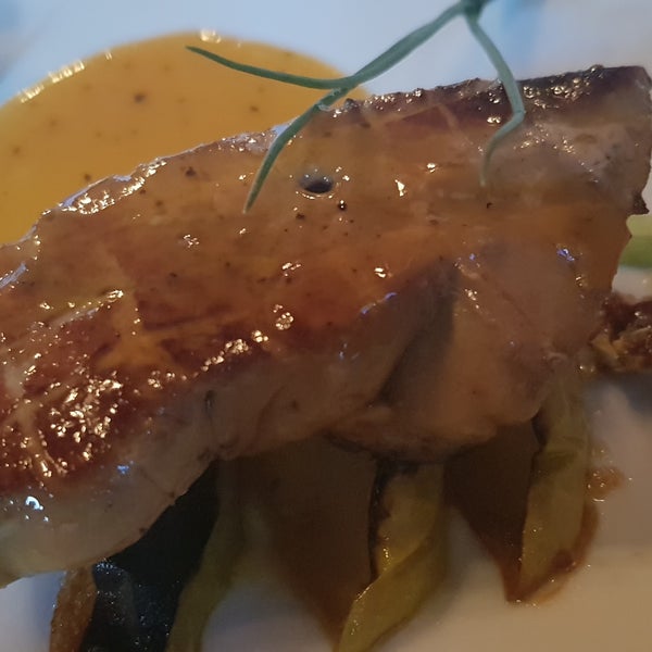 Comi um foie gras killer de entrada