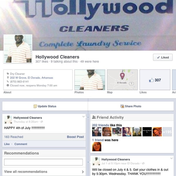 Hollywood Cleaners Laundry Service