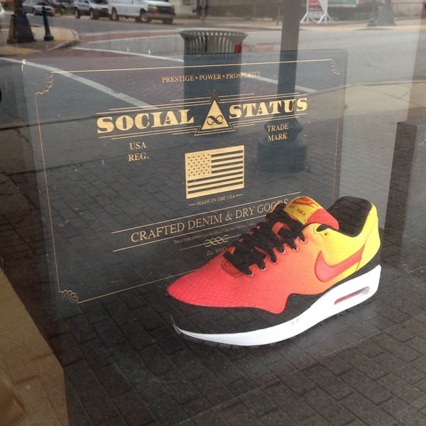 Social Status Shoe Store in Downtown Greensboro