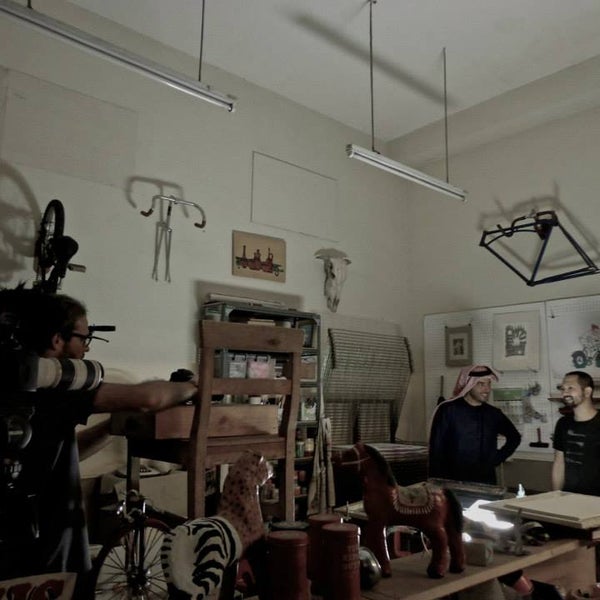 7/30/2014에 Peeta Planet님이 HOCUS NewOldBikes &amp; Screen Printing에서 찍은 사진