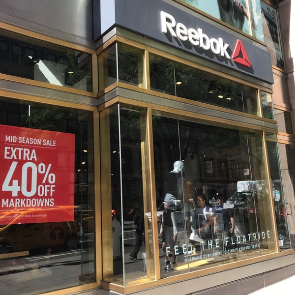 Reebok store 5th ave hotsell