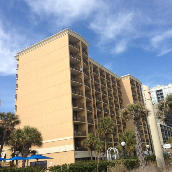 Photo taken at Holiday Inn Oceanfront Resort at the Pavilion by Rachel H. on 3/22/2013