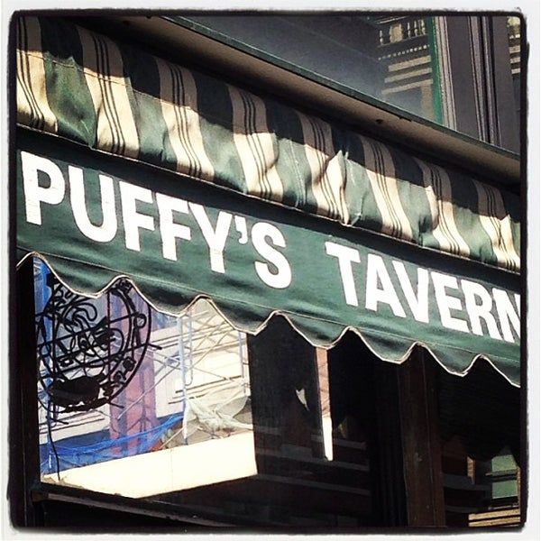 Photo taken at Puffy&#39;s Tavern by Jameson on 3/13/2013