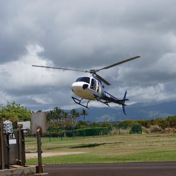 Photo taken at Island Helicopters Kauai by Jaimin G. on 5/29/2019