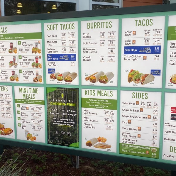 Taco Time Taco Restaurant in Renton