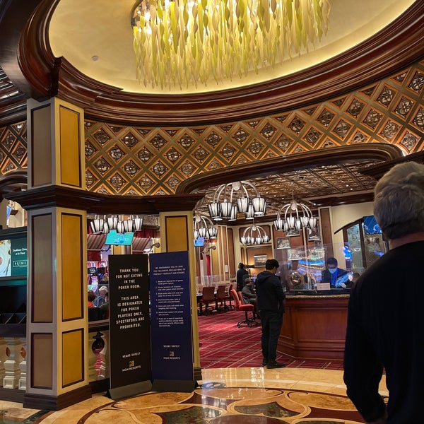 Bellagio 2024 poker room