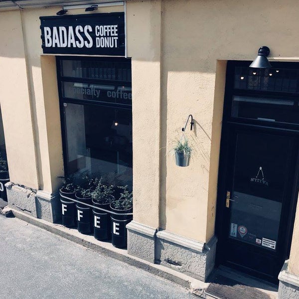 5/8/2018 tarihinde Badass Coffee &amp; Donutziyaretçi tarafından Badass Coffee &amp; Donut'de çekilen fotoğraf