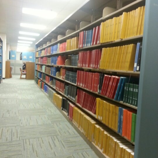 Photo taken at UTA Library by Jessica N. on 4/3/2013