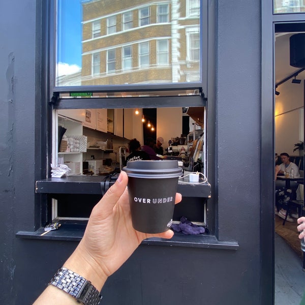 Under coffee. Under coffee