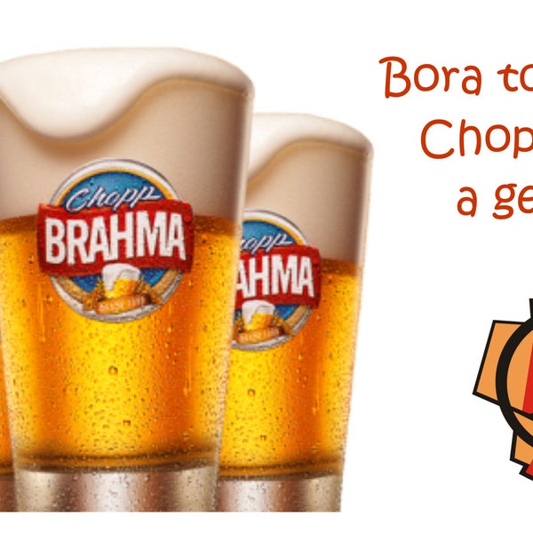 Hoje, quinta feira, tem promoção chopp Brahma 3x2. Beba 3 e pague 2.