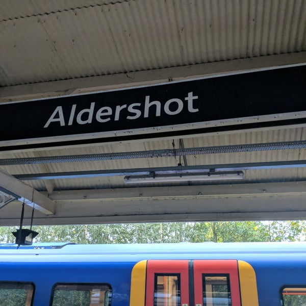 Aldershot Railway Station (AHT) Aldershot, Hampshire