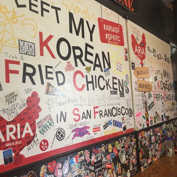 7/21/2018에 Pragathi K.님이 Aria Korean-American Snack Bar에서 찍은 사진