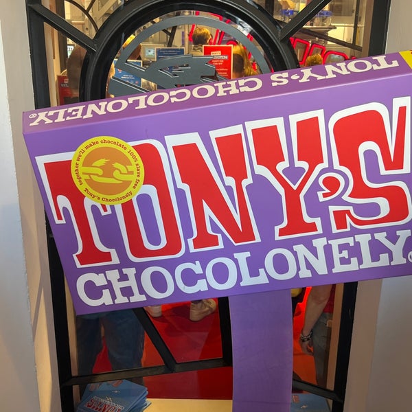 Visit Tony's Chocolonely Super Store in Amsterdam