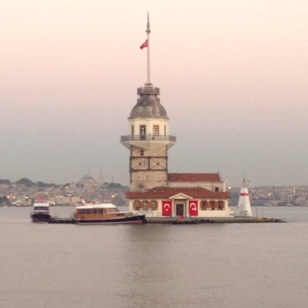 Photo taken at Maiden&#39;s Tower by Tolga G. on 7/23/2016