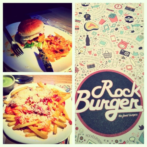 Foto diambil di Rock Burger oleh Thais P. pada 3/17/2013