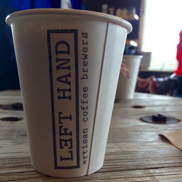 Photo taken at Left Hand Coffee by Alice N. on 5/18/2015
