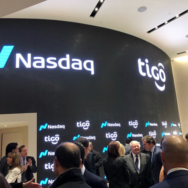 Photo prise au Nasdaq Marketsite par HL R. le1/9/2019