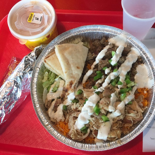 Photo taken at The Halal Guys by Corey O. on 11/1/2016