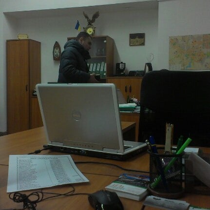 Photo taken at Rivne insurance by Oleg K. on 1/18/2013