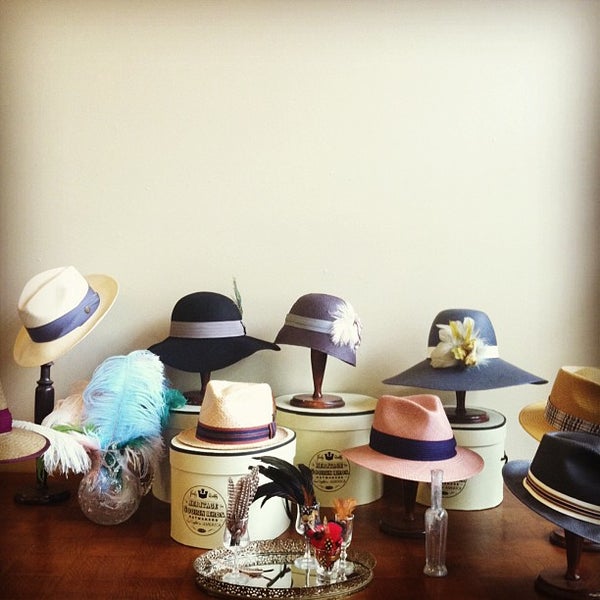 Photo taken at Goorin Bros. Hat Shop - French Quarter by Melissa A. on 2/23/2013