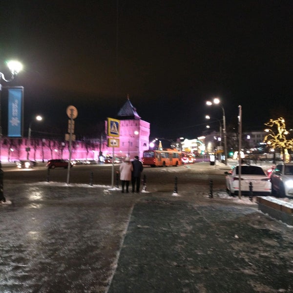 Foto tirada no(a) Nizhny Novgorod Kremlin por Vladislav B. em 12/14/2021