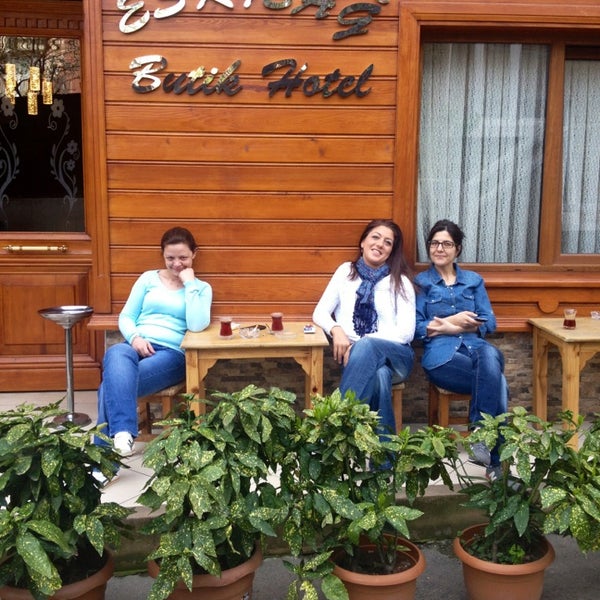 Das Foto wurde bei Eskibağ Butik Hotel von Meltem B. am 4/6/2013 aufgenommen