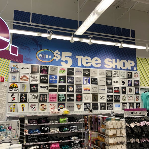 five below t shirts